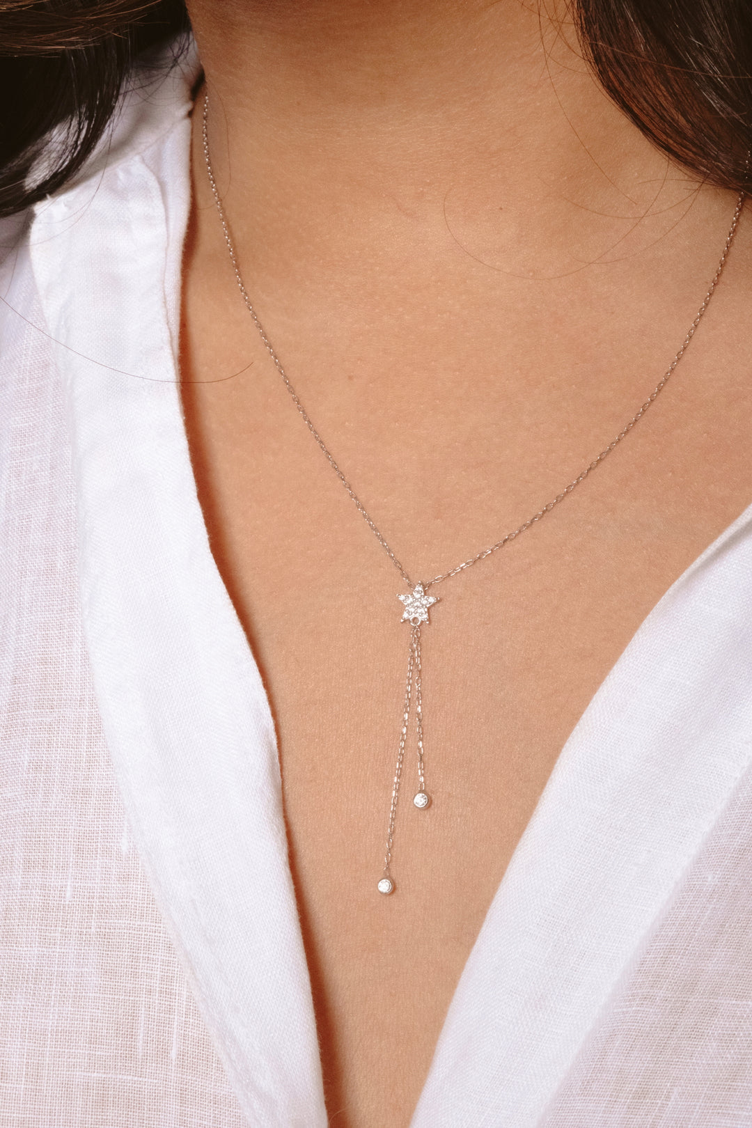 Osaka Star Lariat Necklace