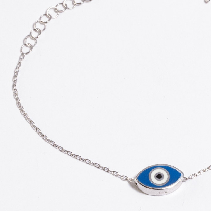 Accra Enamel Evil Eye Bracelet