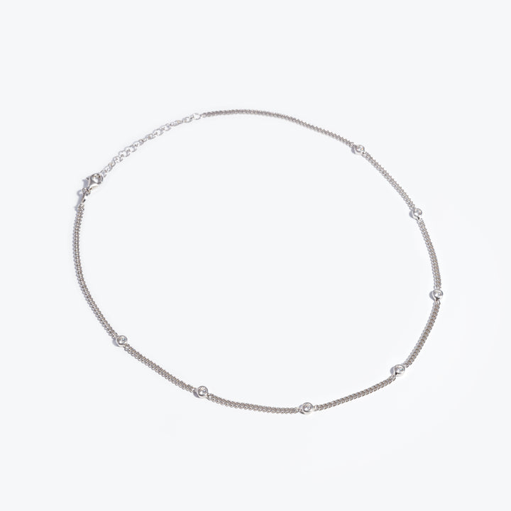 Bordeaux Diamond Choker