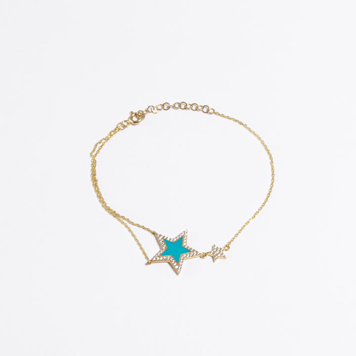 Antalya Enamel Star Bracelet