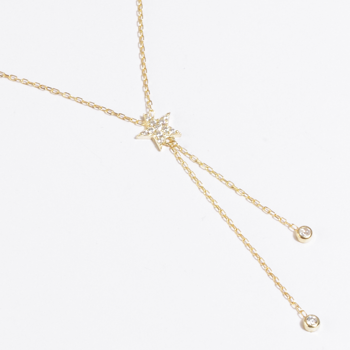 Osaka Star Lariat Necklace