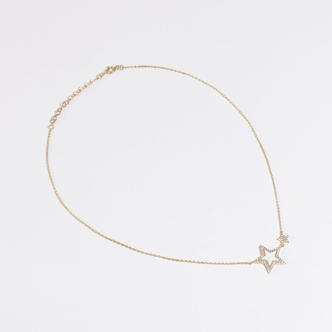 Antalya Enamel Star Necklace